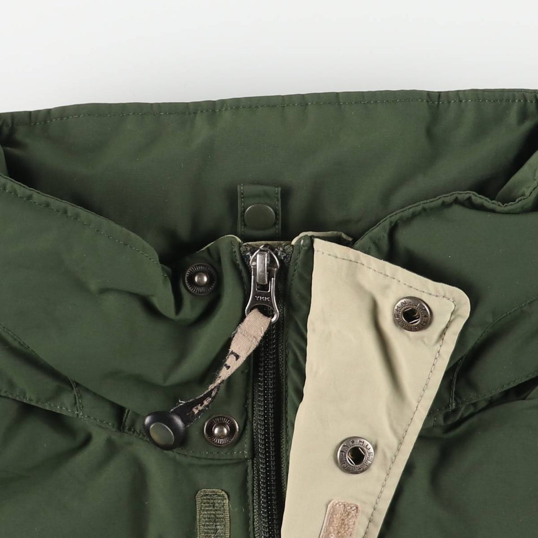 90s-00'S LLBean Mountain Jacket, Shell Jacket, Men's Size L Nylon Khaki type Vintage Second Hand