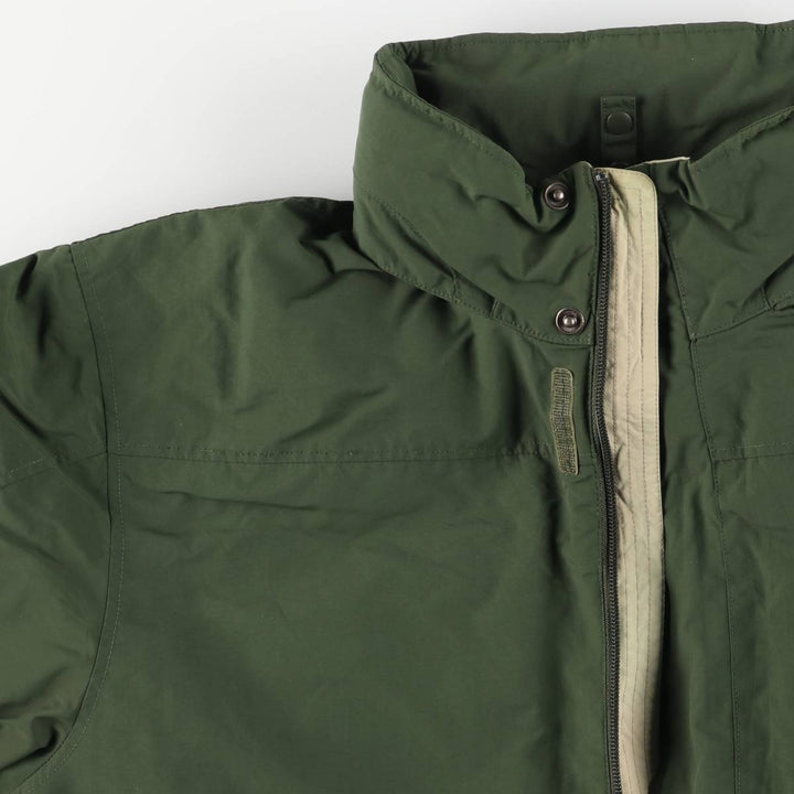 90s-00'S LLBean Mountain Jacket, Shell Jacket, Men's Size L Nylon Khaki type Vintage Second Hand