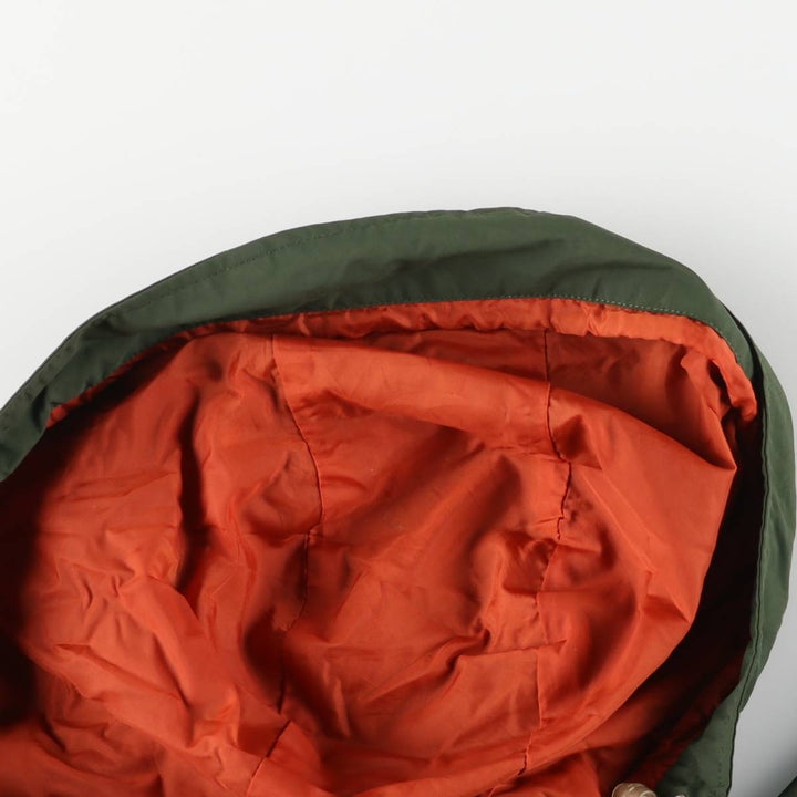 90s-00'S LLBean Mountain Jacket, Shell Jacket, Men's Size L Nylon Khaki type Vintage Second Hand