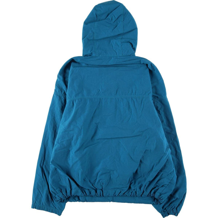 90s-00'S Vintage Columbia Ripstop Anorak Parka, Men's Size L Nylon blue type Vintage Second Hand