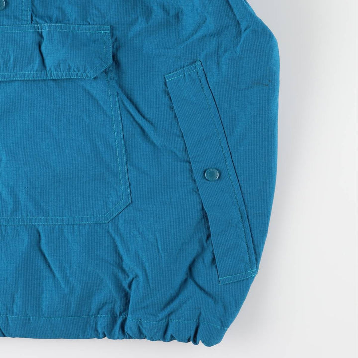 90s-00'S Vintage Columbia Ripstop Anorak Parka, Men's Size L Nylon blue type Vintage Second Hand