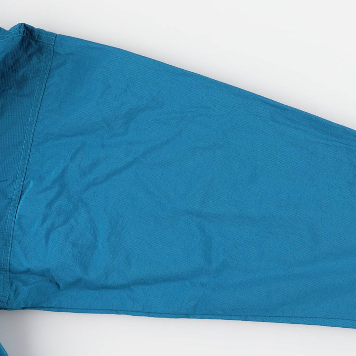 90s-00'S Vintage Columbia Ripstop Anorak Parka, Men's Size L Nylon blue type Vintage Second Hand