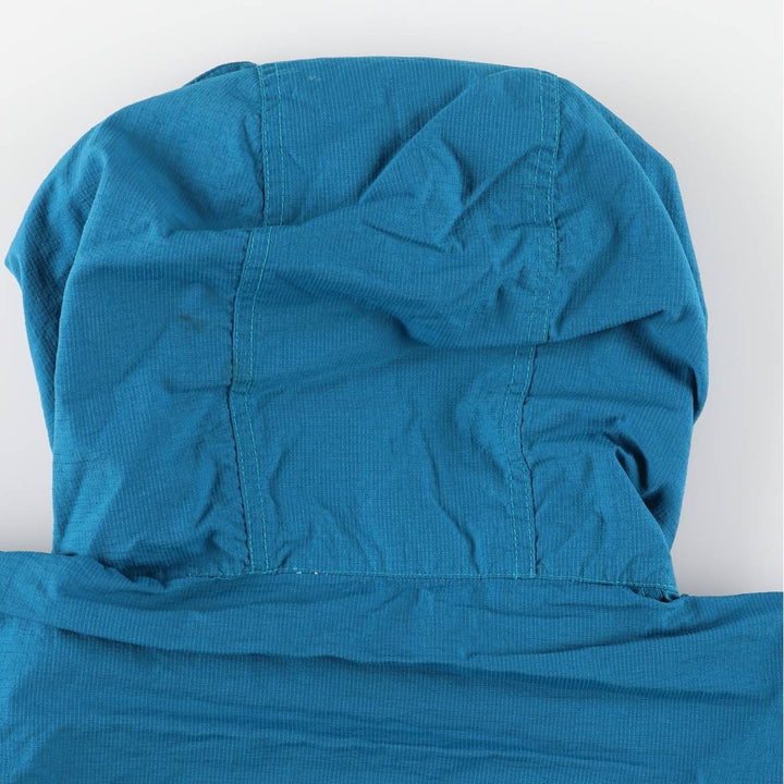 90s-00'S Vintage Columbia Ripstop Anorak Parka, Men's Size L Nylon blue type Vintage Second Hand