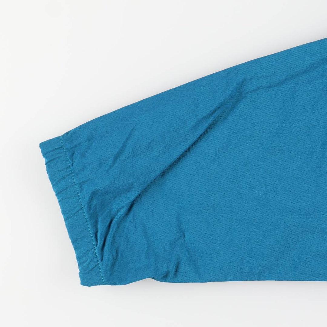 90s-00'S Vintage Columbia Ripstop Anorak Parka, Men's Size L Nylon blue type Vintage Second Hand