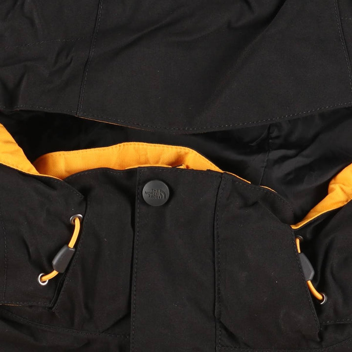 THE NORTH FACE HYVENT Mountain Parka Shell Jacket Men's L size Nylon yellow type Vintage Second Hand