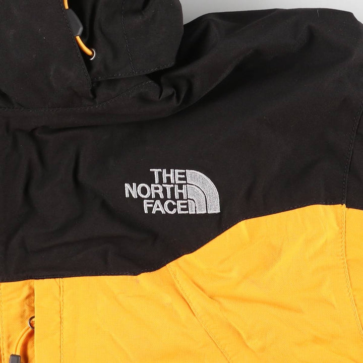 THE NORTH FACE HYVENT Mountain Parka Shell Jacket Men's L size Nylon yellow type Vintage Second Hand