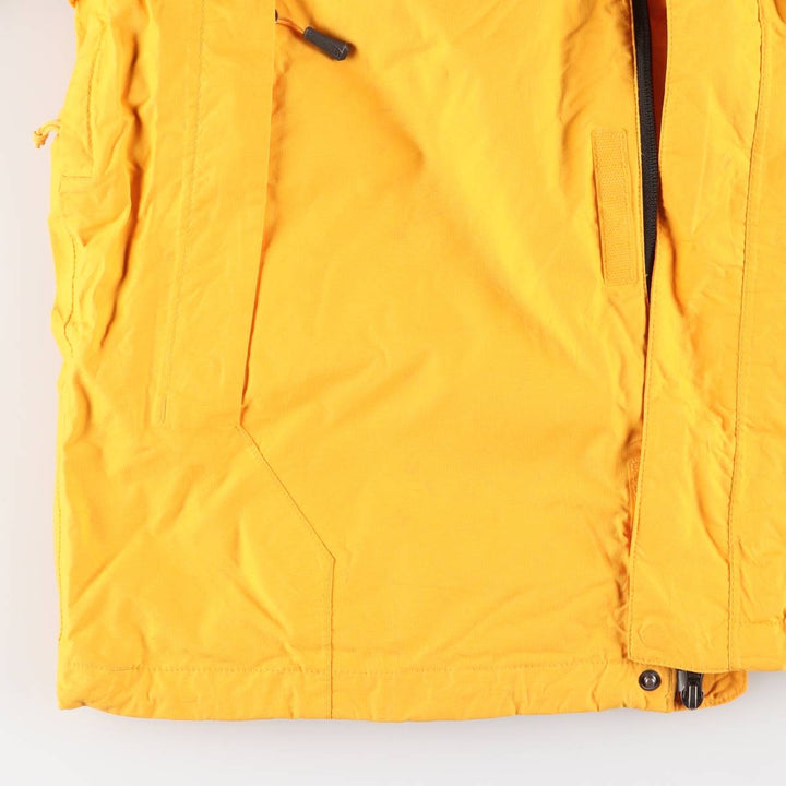 THE NORTH FACE HYVENT Mountain Parka Shell Jacket Men's L size Nylon yellow type Vintage Second Hand
