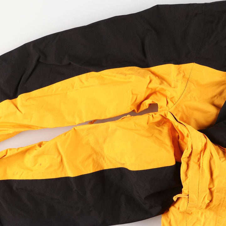 THE NORTH FACE HYVENT Mountain Parka Shell Jacket Men's L size Nylon yellow type Vintage Second Hand