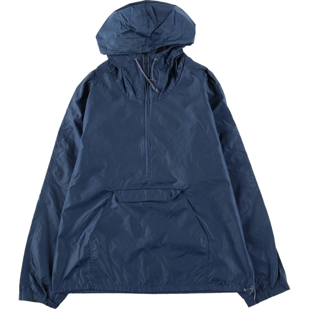 Vintage 1980'S WOOLRICH TETON Anorak Parka, Men's Size M Nylon navy blue type Vintage Second Hand