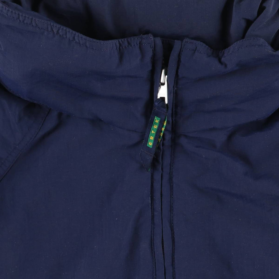 Vintage 90'S Eddie Bauer EBTEK Anorak Jacket, Men's Size L Nylon navy blue type Vintage Second Hand