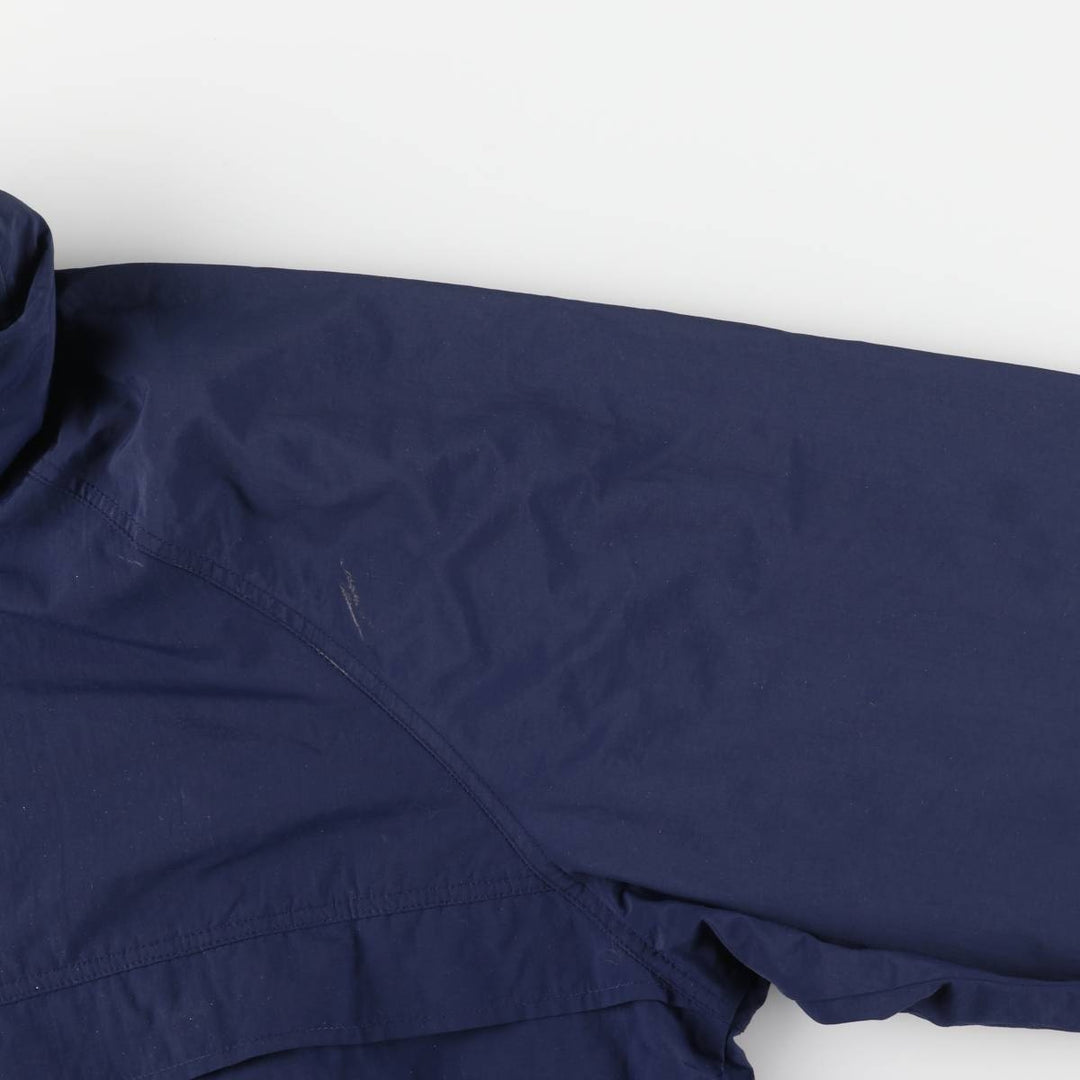 Vintage 90'S Eddie Bauer EBTEK Anorak Jacket, Men's Size L Nylon navy blue type Vintage Second Hand