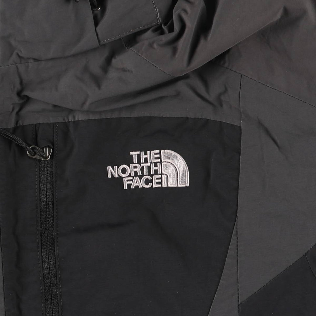 THE NORTH FACE HYVENT Mountain Parka Shell Jacket Men's M size Nylon gray type Vintage Second Hand