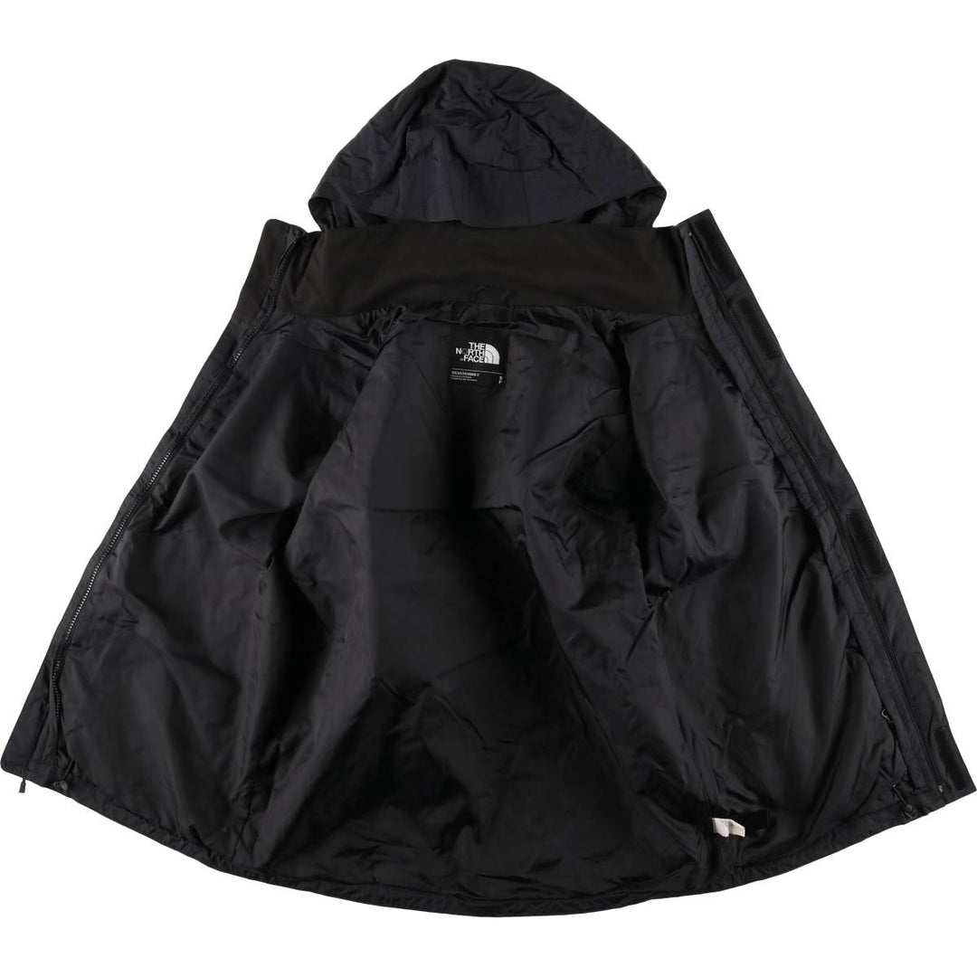 The North Face Hyvent Mountain Parka Shell Jacket, Men's Size Small Nylon black type Vintage Second Hand
