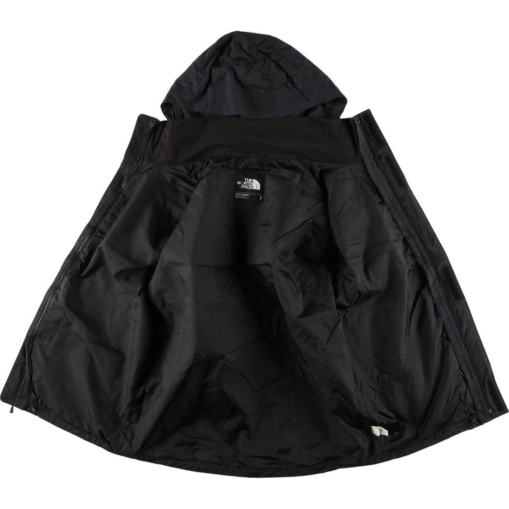 The North Face Hyvent Mountain Parka Shell Jacket, Men's Size Small Nylon black type Vintage Second Hand