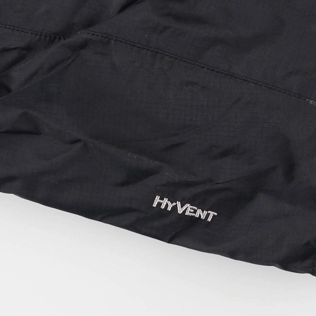 The North Face Hyvent Mountain Parka Shell Jacket, Men's Size Small Nylon black type Vintage Second Hand