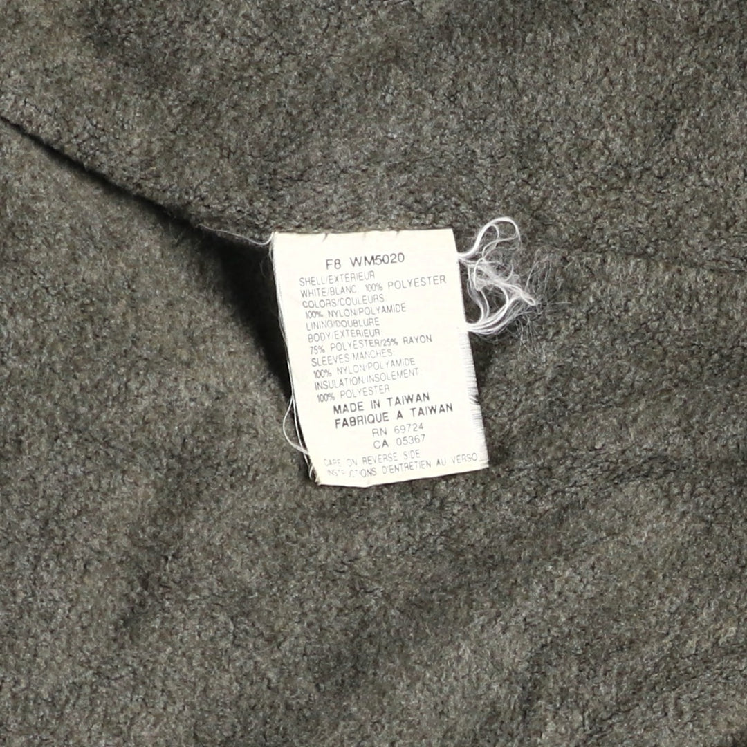 90s-00'S Columbia Men's XL Padded Puffer Jacket polyester Khaki type sage green Vintage Second Hand