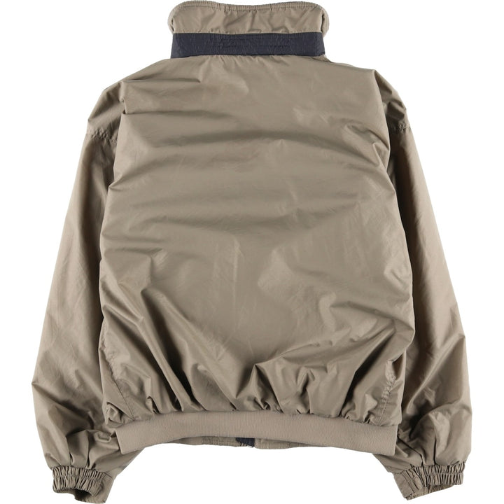 2000'S Columbia padded puffer jacket, men's size L Nylon Khaki type beige Vintage Second Hand