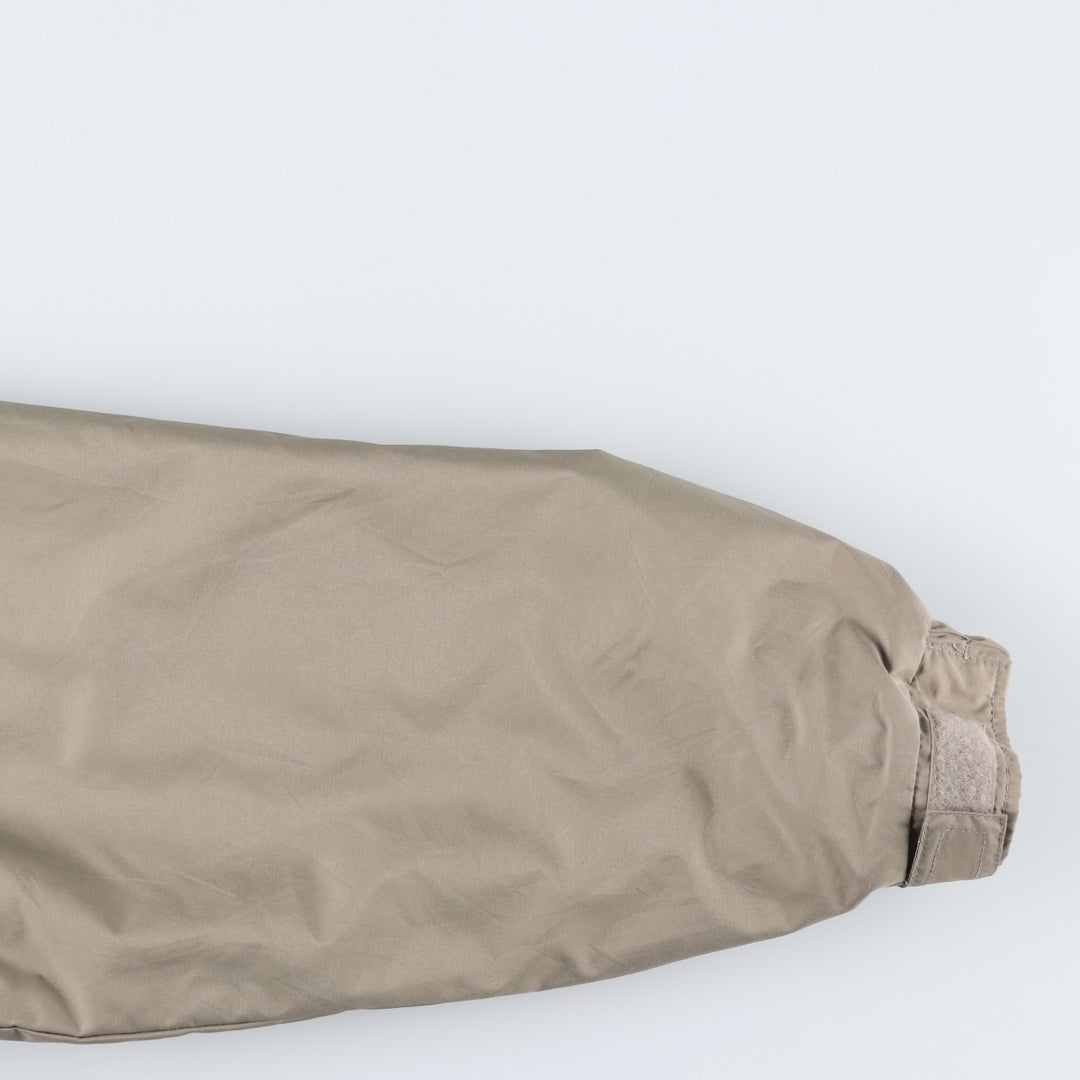 2000'S Columbia padded puffer jacket, men's size L Nylon Khaki type beige Vintage Second Hand