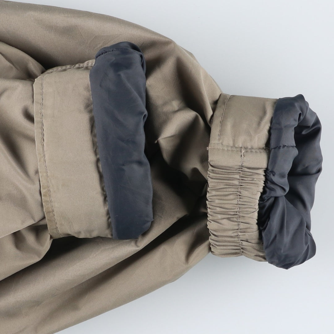 2000'S Columbia padded puffer jacket, men's size L Nylon Khaki type beige Vintage Second Hand