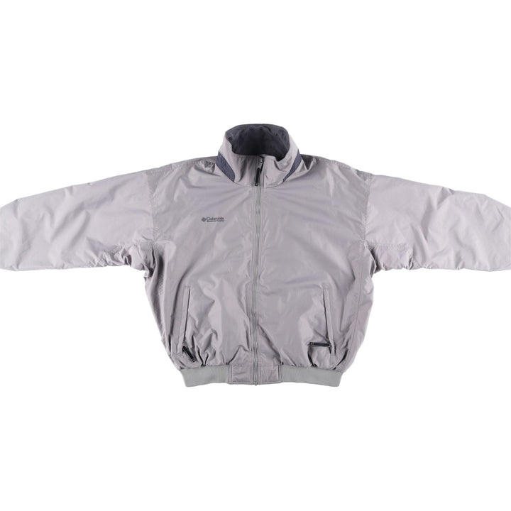 00'S Columbia padded jacket, puffer jacket, men's XL size Nylon gray type Vintage Second Hand