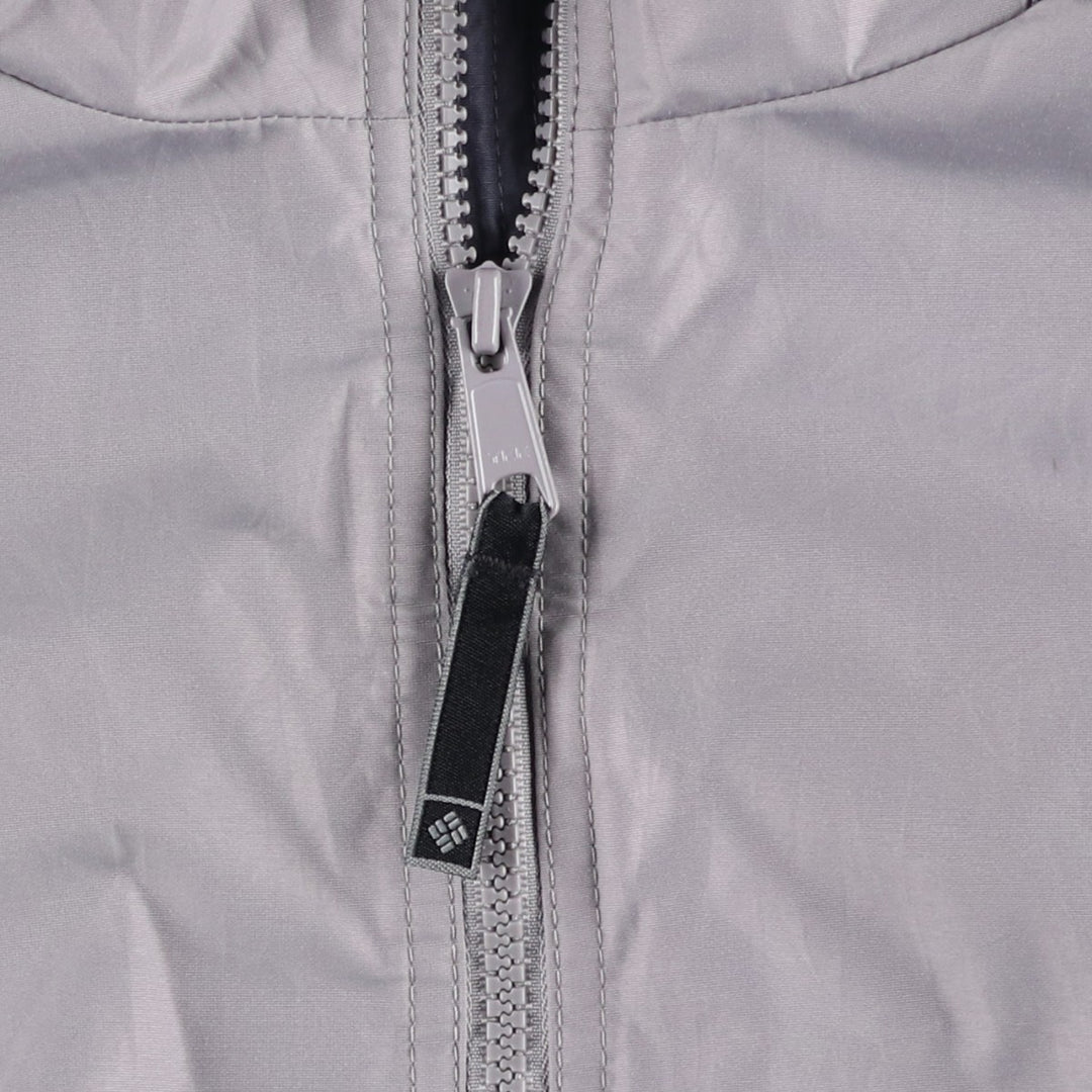 00'S Columbia padded jacket, puffer jacket, men's XL size Nylon gray type Vintage Second Hand