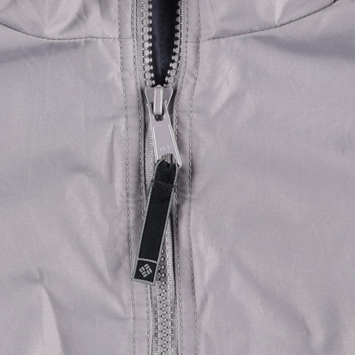 00'S Columbia padded jacket, puffer jacket, men's XL size Nylon gray type Vintage Second Hand