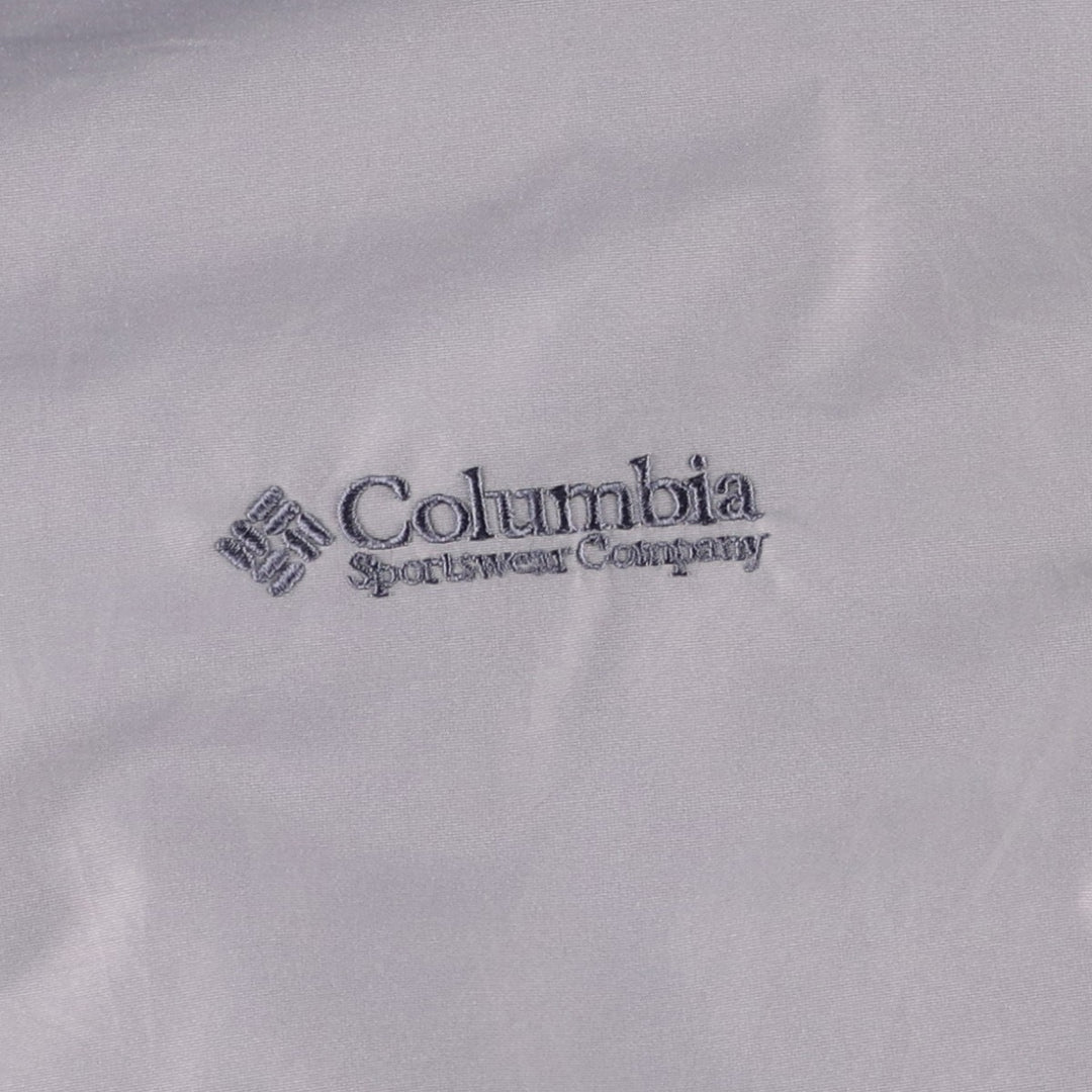 00'S Columbia padded jacket, puffer jacket, men's XL size Nylon gray type Vintage Second Hand