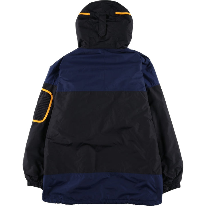 90'S Columbia padded mountain parka, shell jacket, puffer jacket, men's size L Nylon black type Vintage Second Hand