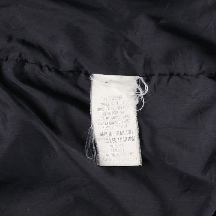 90'S Columbia padded mountain parka, shell jacket, puffer jacket, men's size L Nylon black type Vintage Second Hand