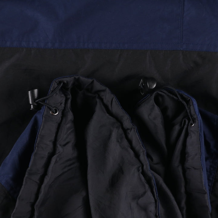 90'S Columbia padded mountain parka, shell jacket, puffer jacket, men's size L Nylon black type Vintage Second Hand