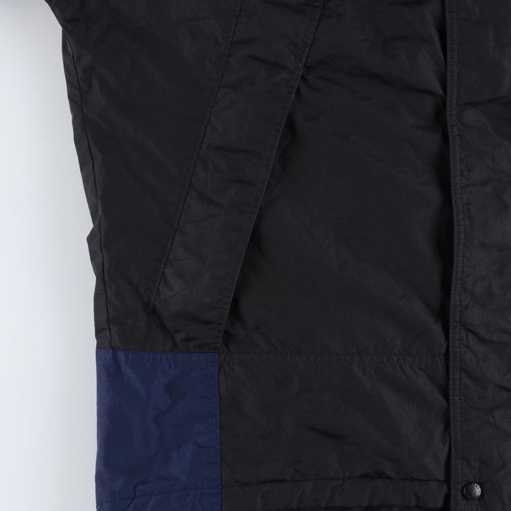 90'S Columbia padded mountain parka, shell jacket, puffer jacket, men's size L Nylon black type Vintage Second Hand
