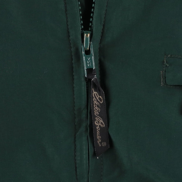 Eddie Bauer Men's Padded Puffer Jacket, Size XL Nylon Green type dark green Vintage Second Hand