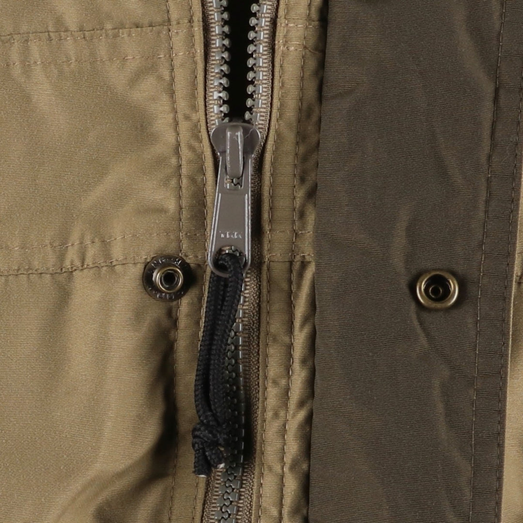 90'S Columbia White Tag Padded Puffer Jacket, Men's XL, Vintage Nylon beige type brown Vintage Second Hand