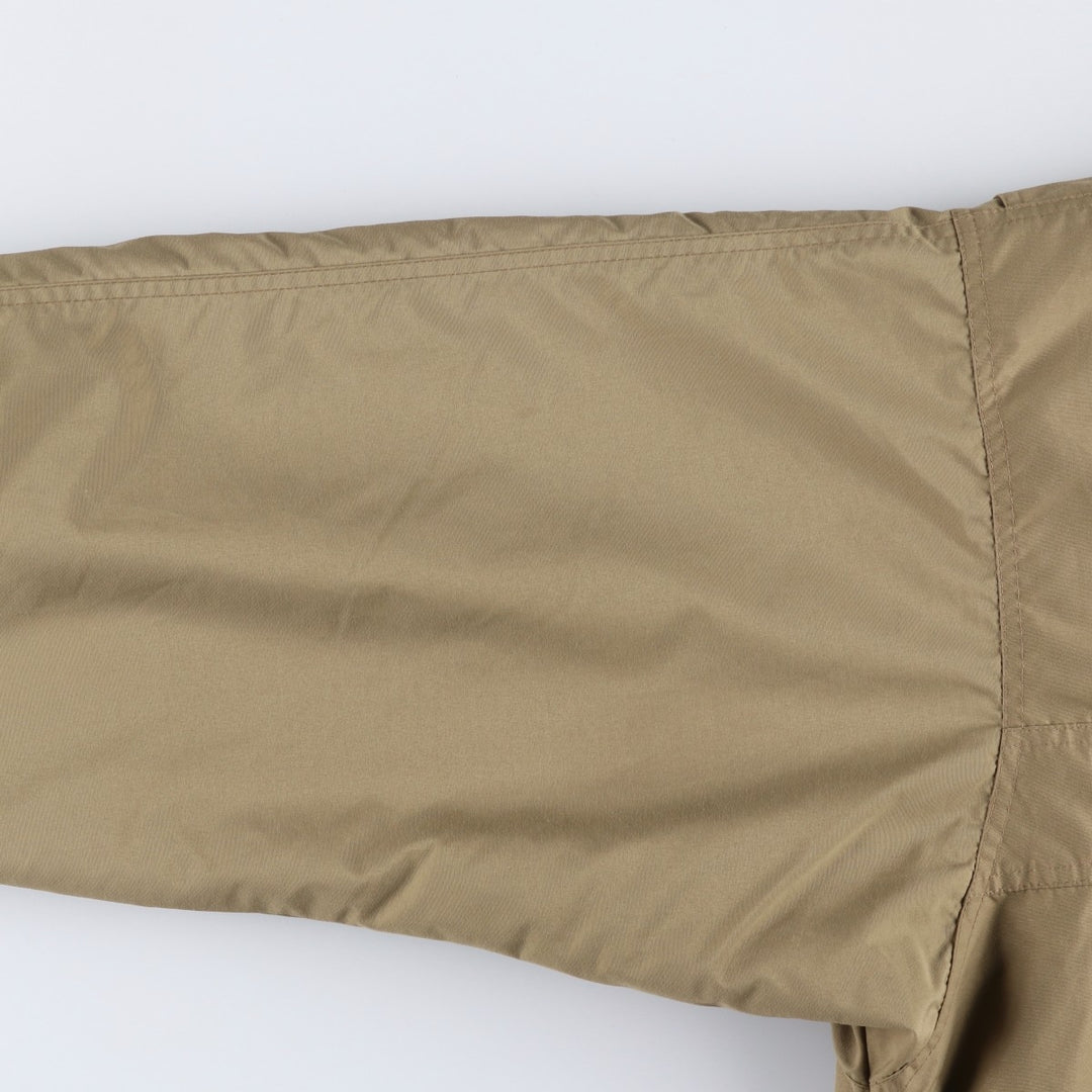 90'S Columbia White Tag Padded Puffer Jacket, Men's XL, Vintage Nylon beige type brown Vintage Second Hand