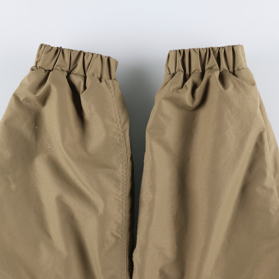 90'S Columbia White Tag Padded Puffer Jacket, Men's XL, Vintage Nylon beige type brown Vintage Second Hand