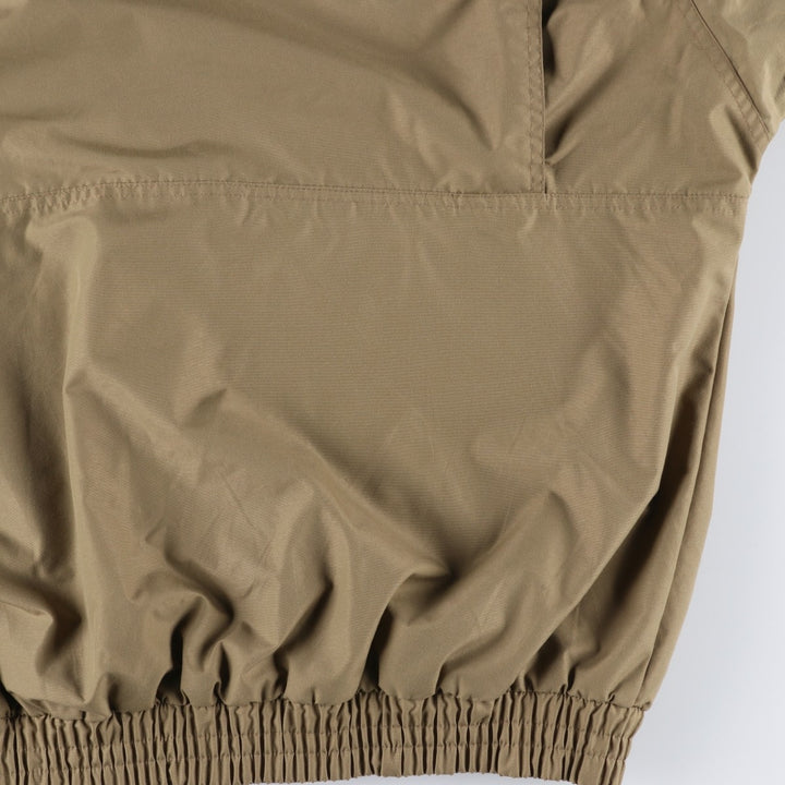 90'S Columbia White Tag Padded Puffer Jacket, Men's XL, Vintage Nylon beige type brown Vintage Second Hand