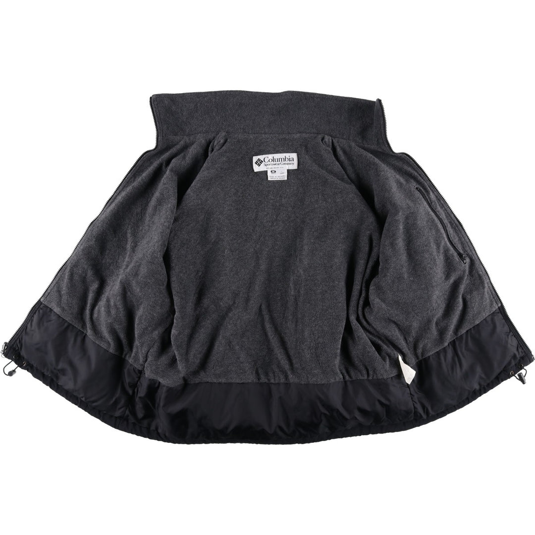 90s-00'S Columbia Padded Puffer Jacket, Men's Size Medium Nylon black type Vintage Second Hand