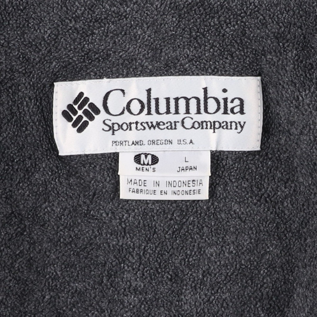 90s-00'S Columbia Padded Puffer Jacket, Men's Size Medium Nylon black type Vintage Second Hand