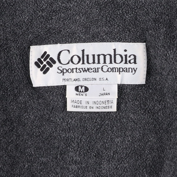 90s-00'S Columbia Padded Puffer Jacket, Men's Size Medium Nylon black type Vintage Second Hand