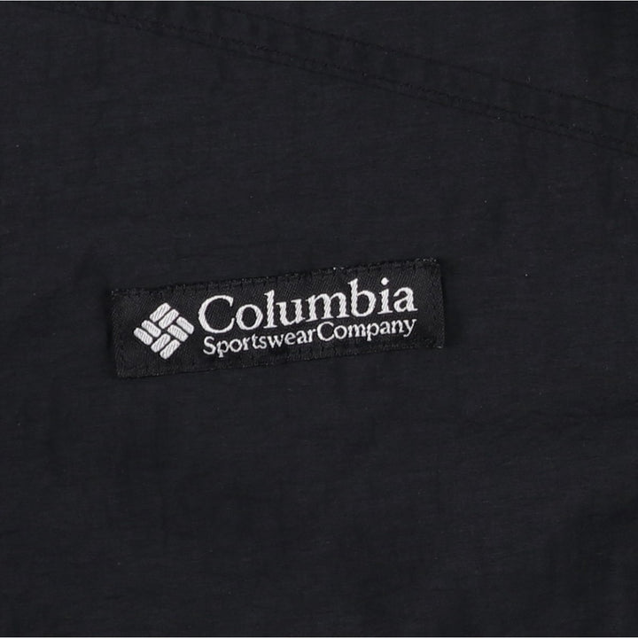 90s-00'S Columbia Padded Puffer Jacket, Men's Size Medium Nylon black type Vintage Second Hand