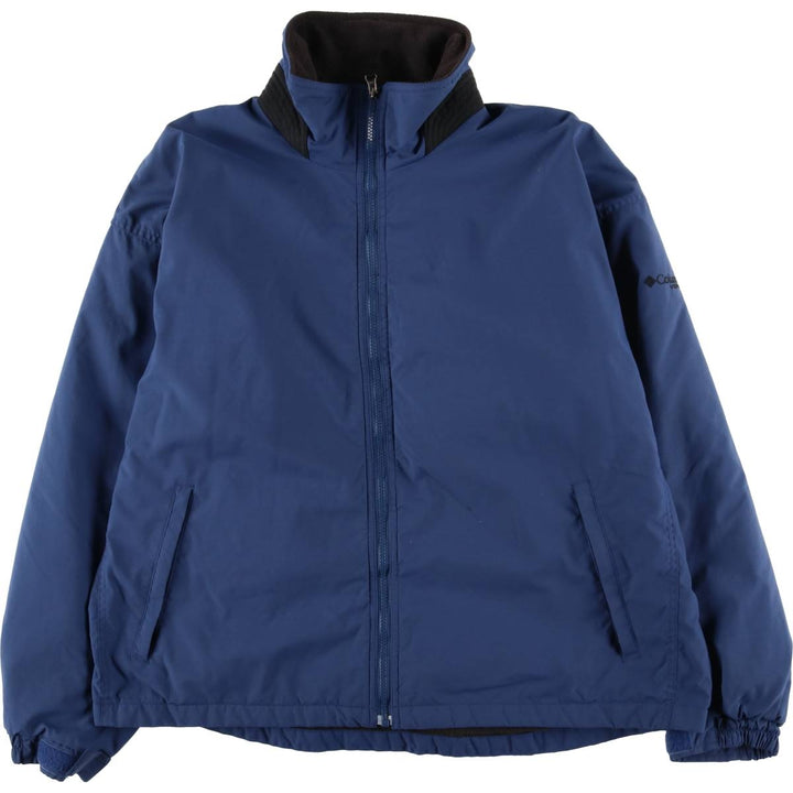 2000'S Columbia VERTEX padded puffer jacket, men's size XL Nylon navy blue type Vintage Second Hand