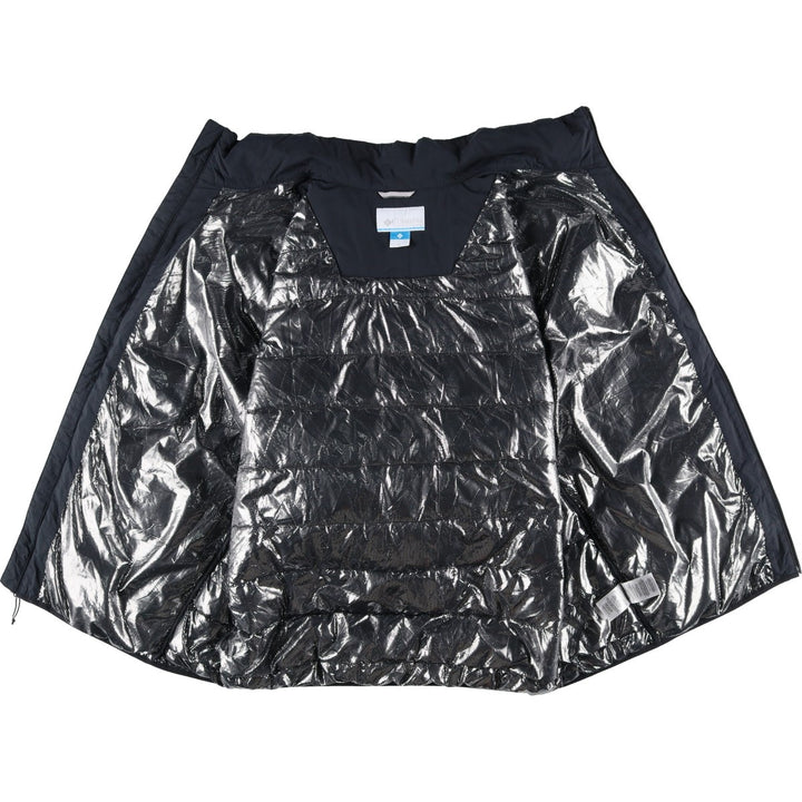 Columbia OMNI-HEAT Padded Puffer Jacket, Men's XL Nylon black type Vintage Second Hand