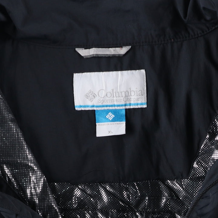 Columbia OMNI-HEAT Padded Puffer Jacket, Men's XL Nylon black type Vintage Second Hand