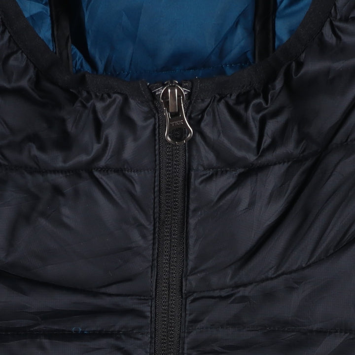 Columbia Men's Padded Puffer Jacket, Size XL Nylon black type Vintage Second Hand