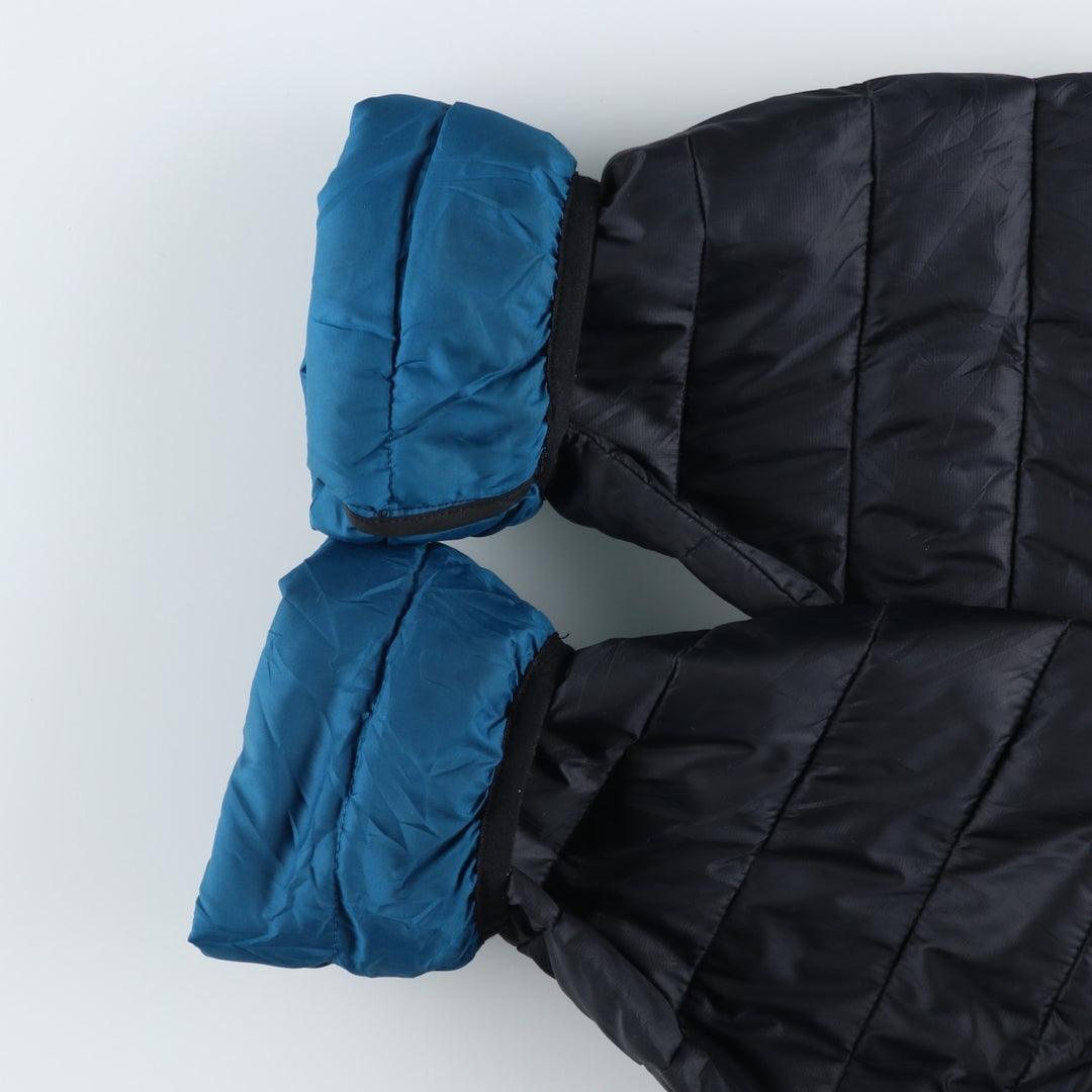 Columbia Men's Padded Puffer Jacket, Size XL Nylon black type Vintage Second Hand