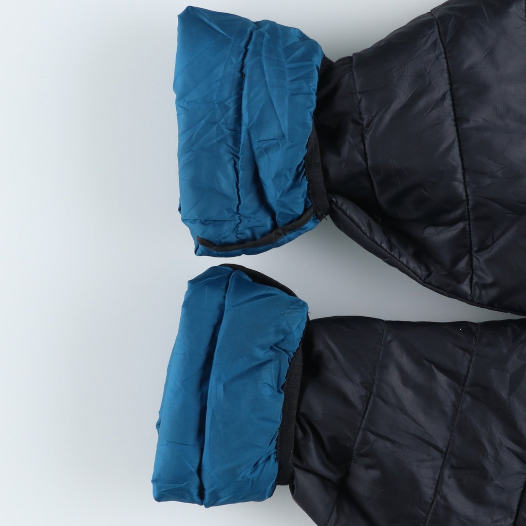 Columbia Men's Padded Puffer Jacket, Size XL Nylon black type Vintage Second Hand