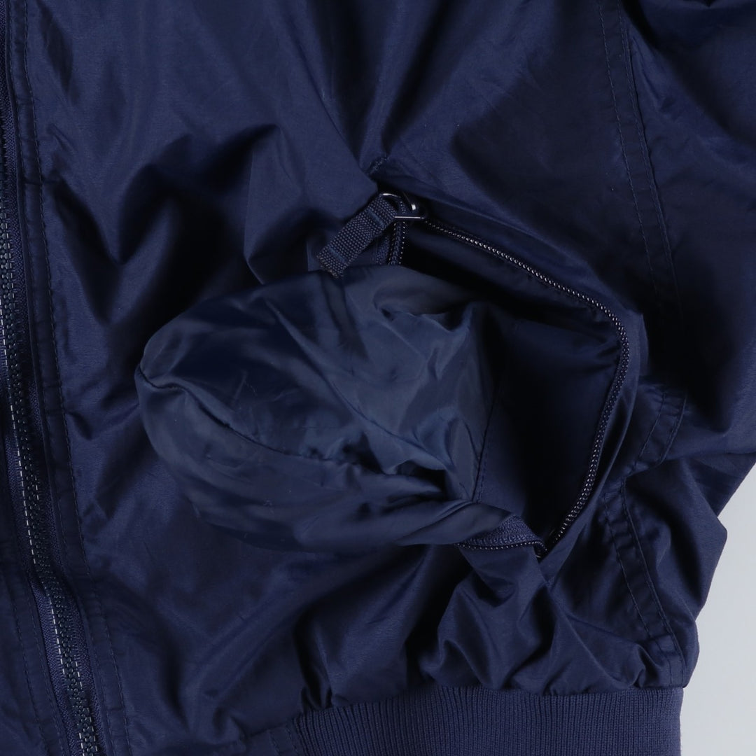 90s-00'S Columbia Padded Puffer Jacket, Made in USA, Men's Size M Nylon navy blue type Vintage Second Hand