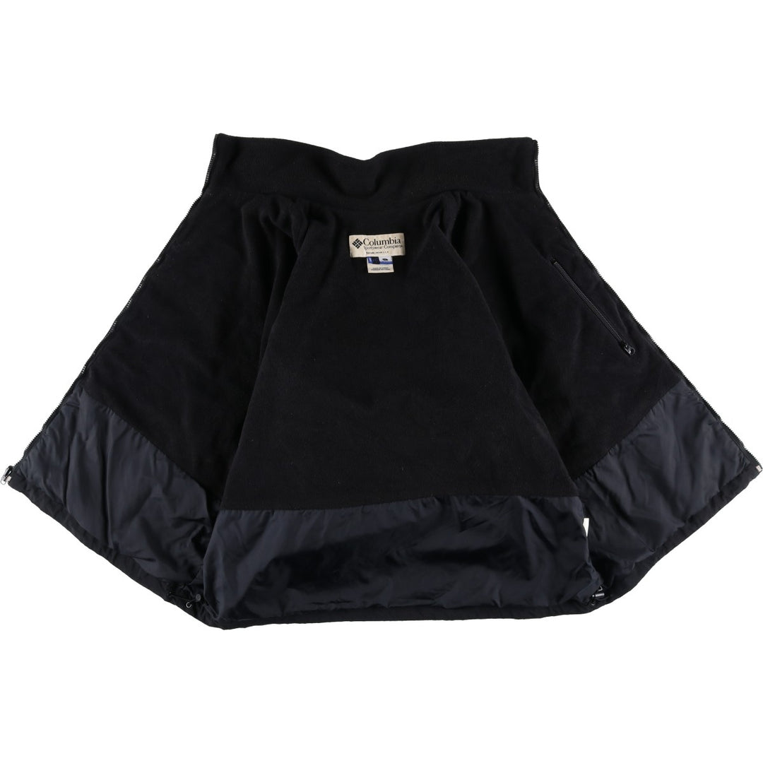 90s-00'S Columbia Men's XL Padded Puffer Jacket Nylon black type Vintage Second Hand