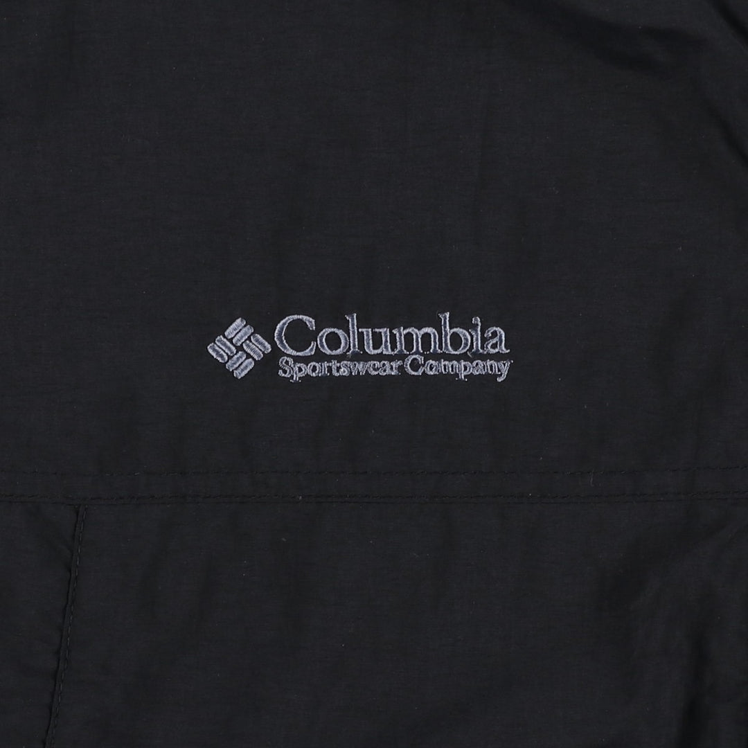 90s-00'S Columbia Men's XL Padded Puffer Jacket Nylon black type Vintage Second Hand