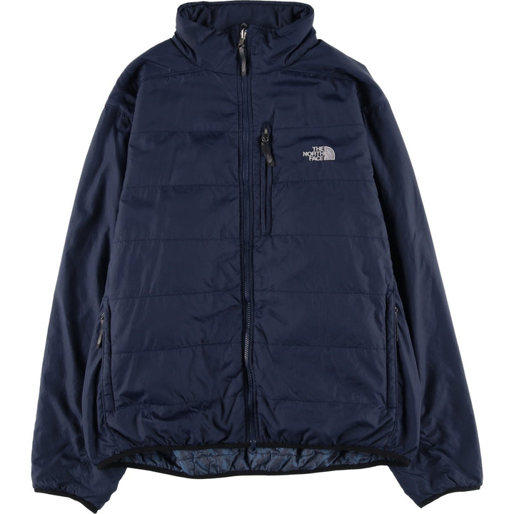 90s-00'S The North Face Men's Padded Puffer Jacket, Size XL Nylon navy blue type Vintage Second Hand